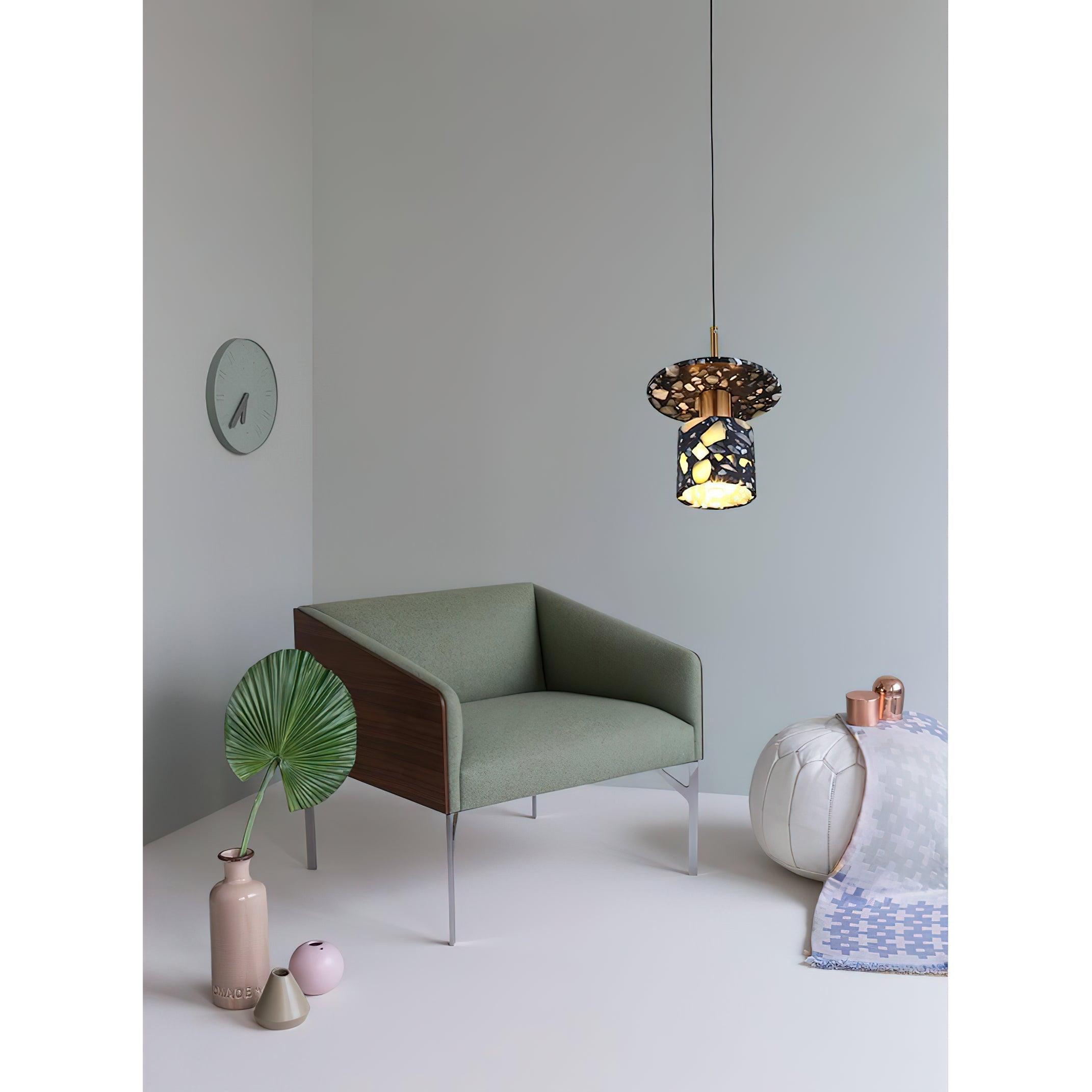 Sysoleth Modern Minimalist Metal Pendant Lamp - Lamp Copper