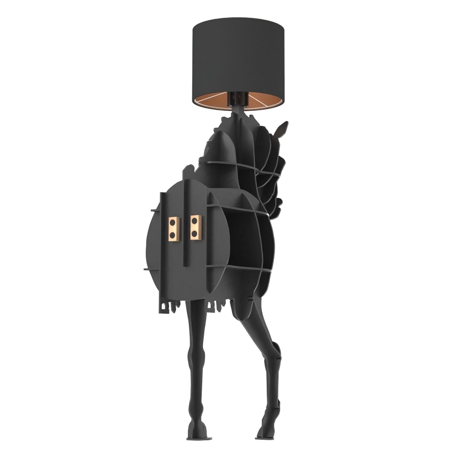 Tete Horse Floor Lamp - Lamp Copper