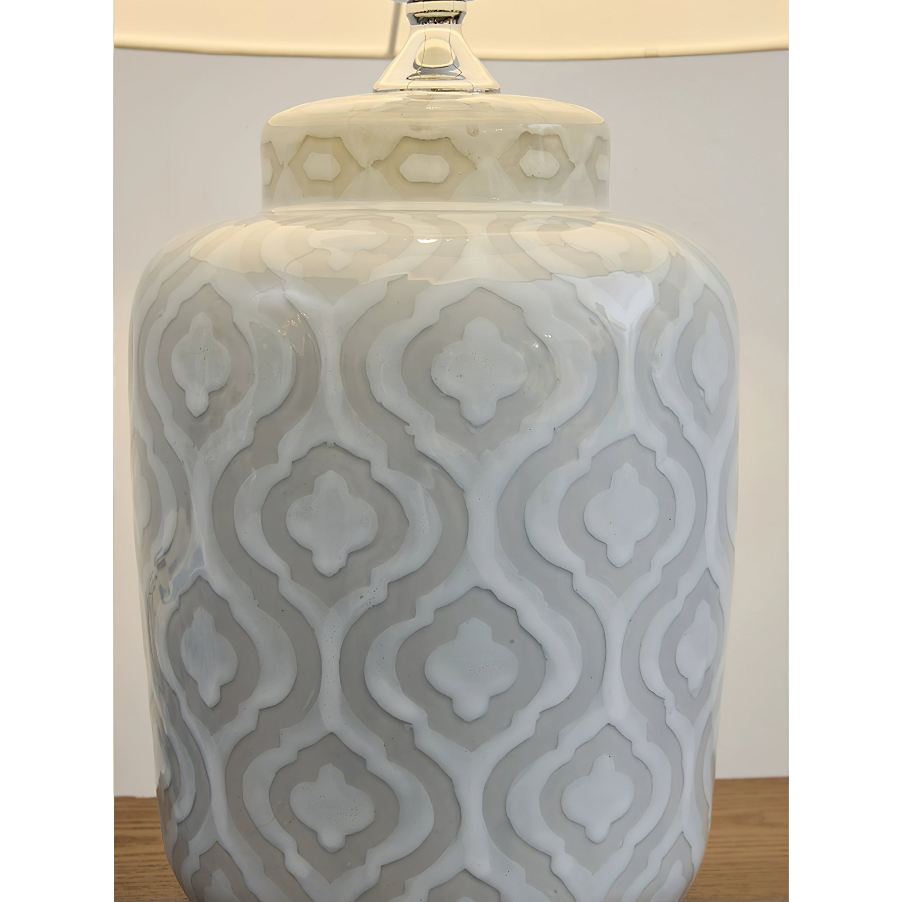 Textured Jar Table Lamp - Lamp Copper