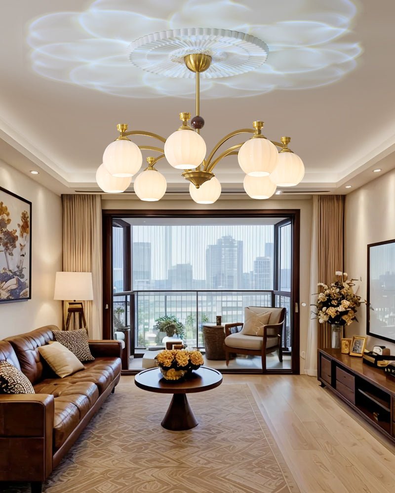 Thaddeus Radiance Chandelier - Blowlighting