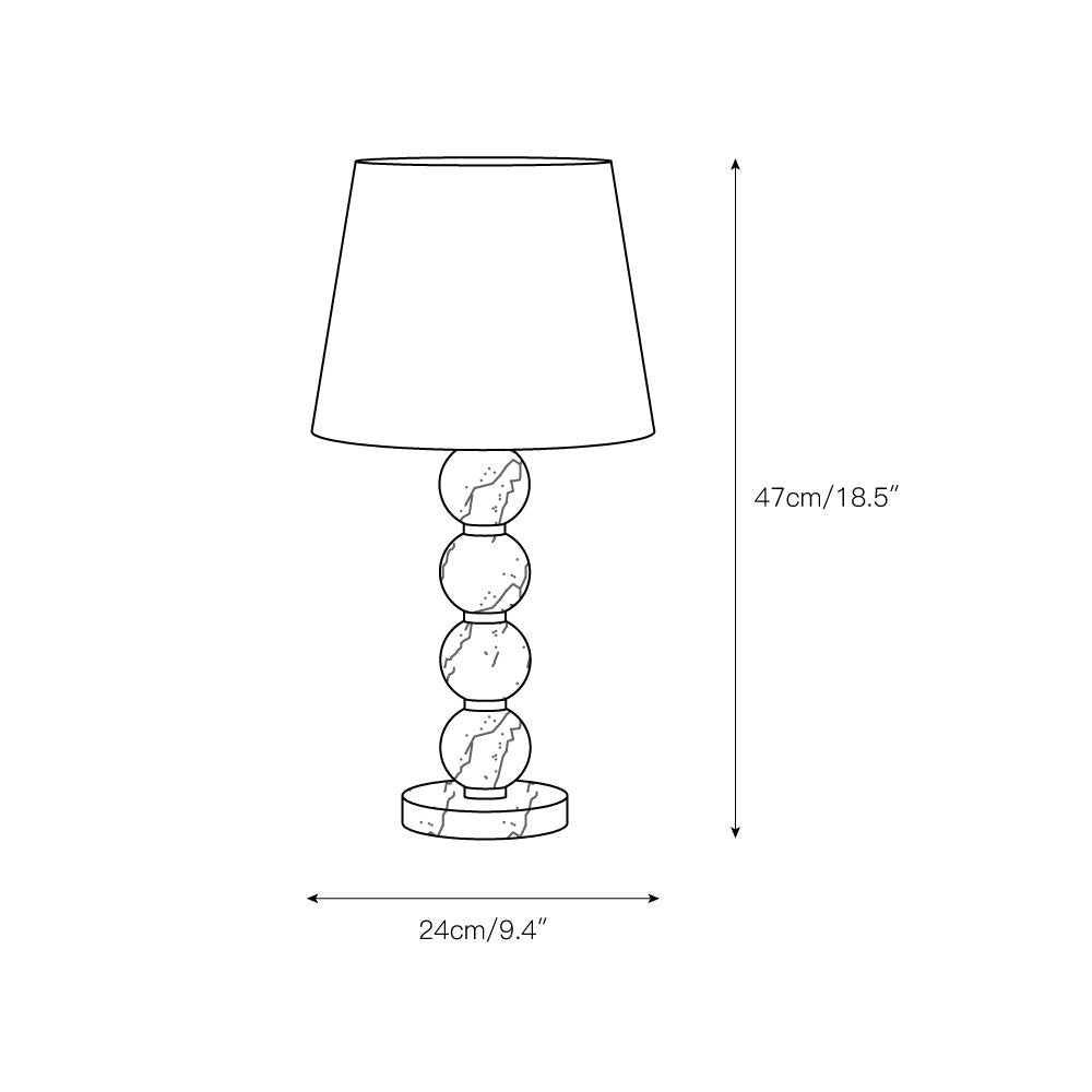 Thelma Table Lamp - Lamp Copper