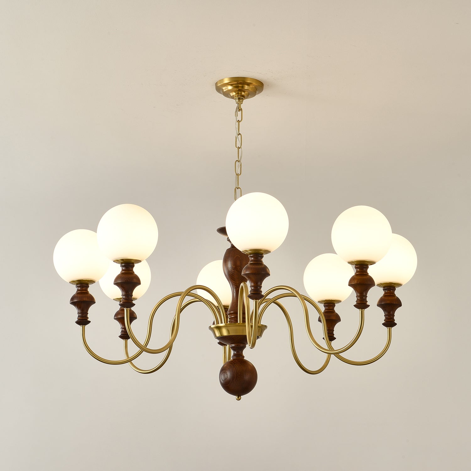 Timeless Globe Chandelier - Blowlighting