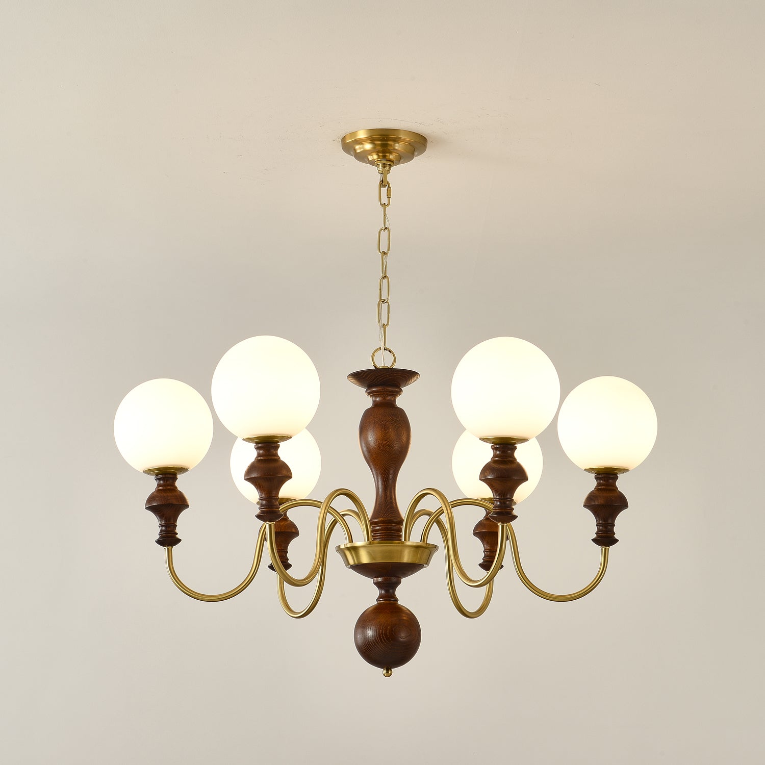 Timeless Globe Chandelier - Blowlighting