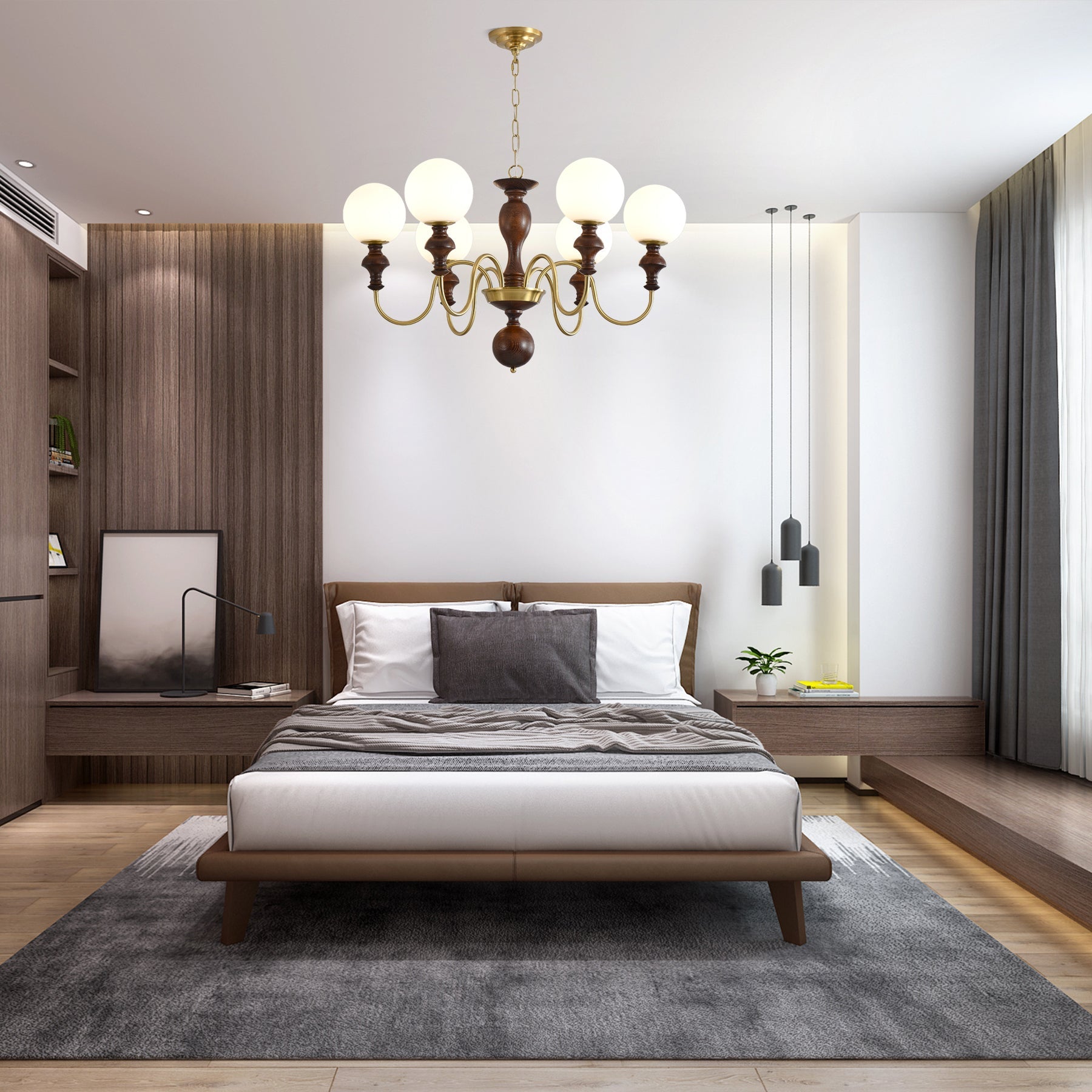 Timeless Globe Chandelier - Blowlighting