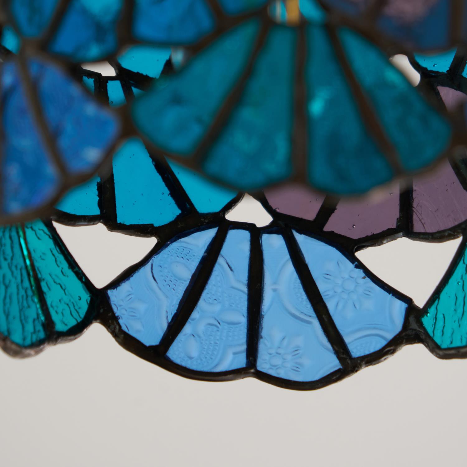 Tiffany Lampada da Soffitto a Montaggio Incassato in Vetro Speciale