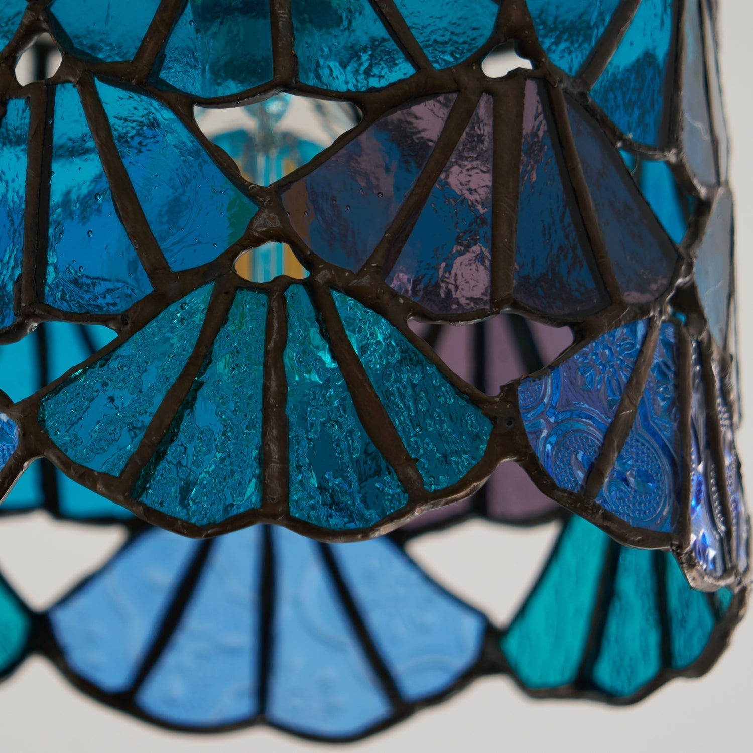 Tiffany Lampada da Soffitto a Montaggio Incassato in Vetro Speciale