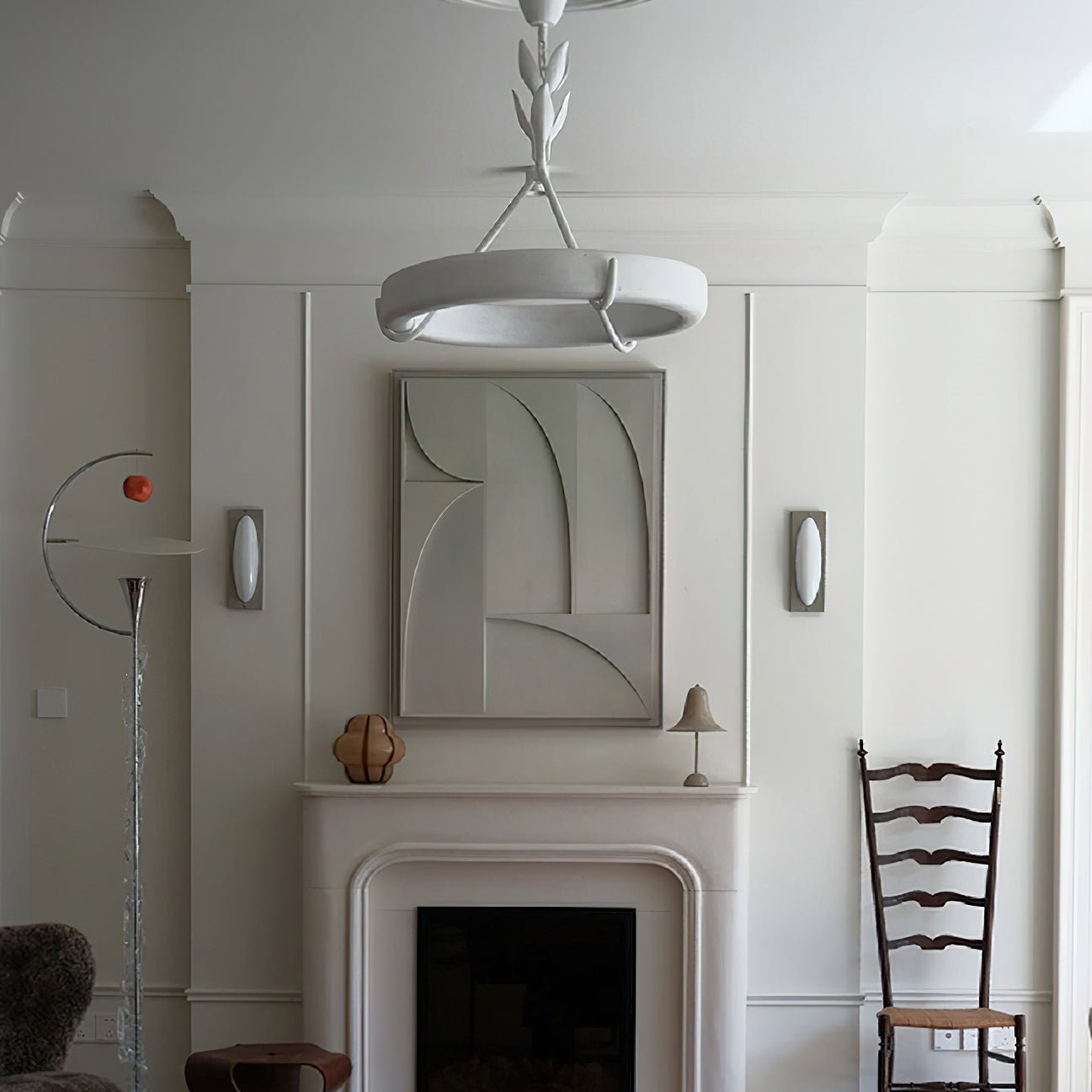 Tinsley Plaster Chandelier - Blowlighting