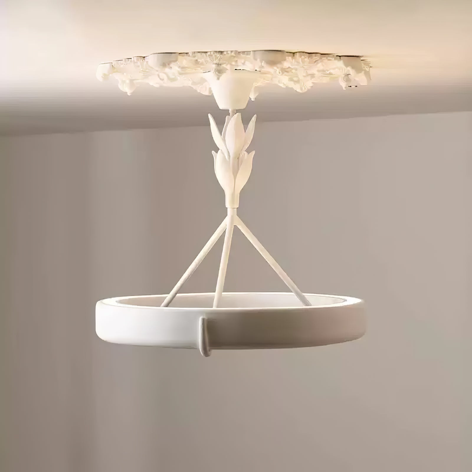 Tinsley Plaster Chandelier - Blowlighting