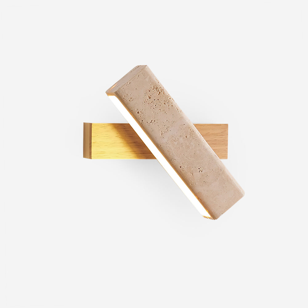 Orbit Travertine Rotating Wall Lamp - Letslighting