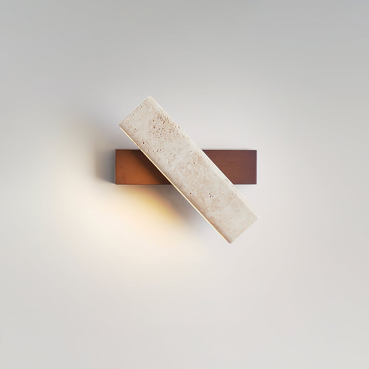 Orbit Travertine Rotating Wall Lamp - Letslighting