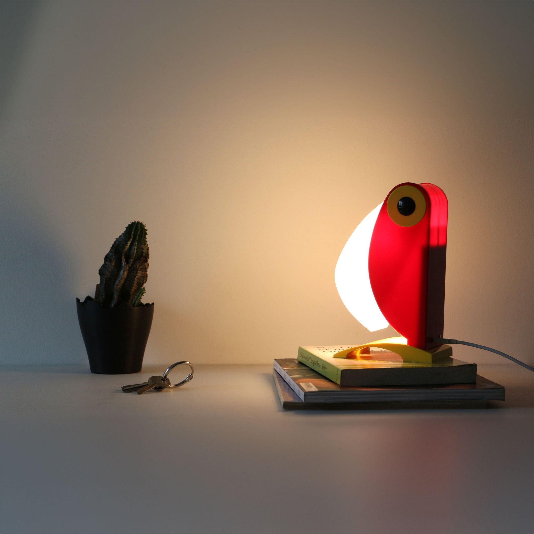Toucan Table Lamp (Built-in Battery) - Lamp Copper
