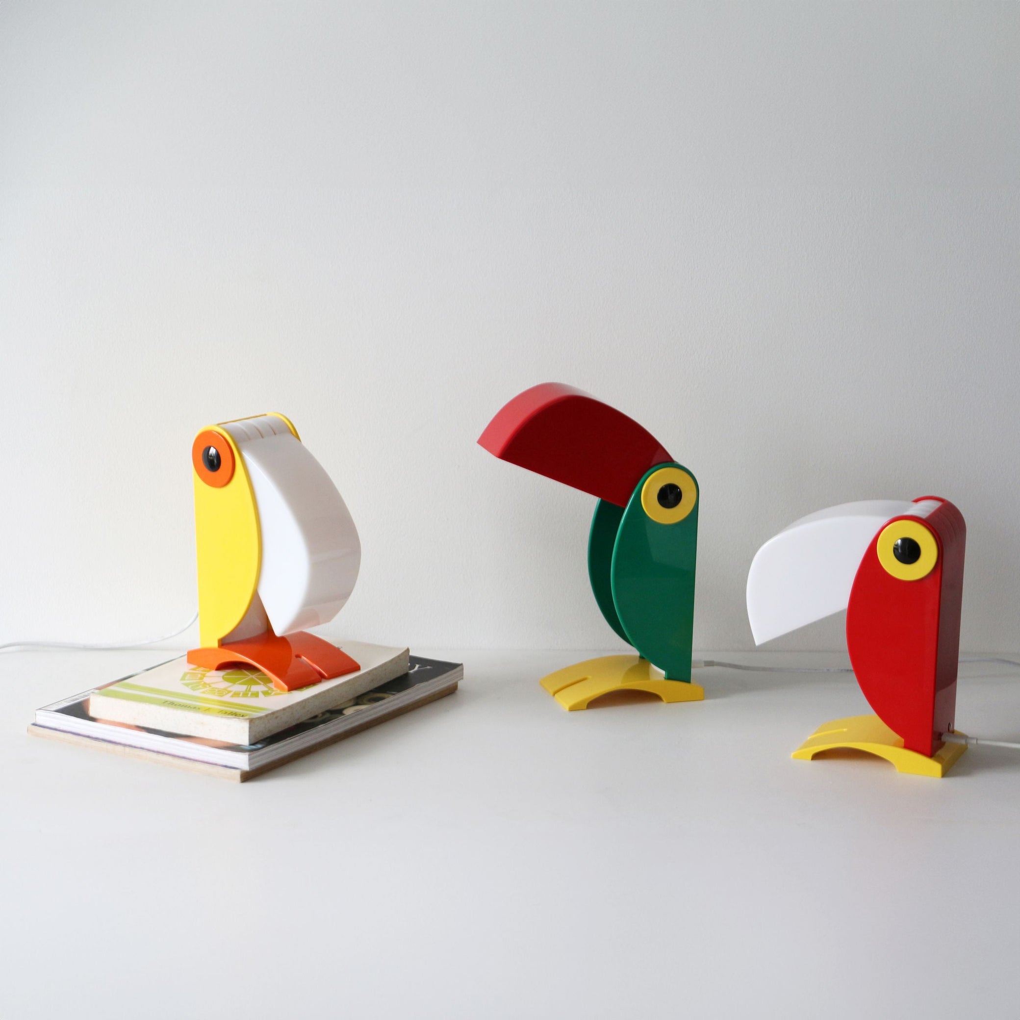 Toucan Table Lamp (Built-in Battery) - Lamp Copper