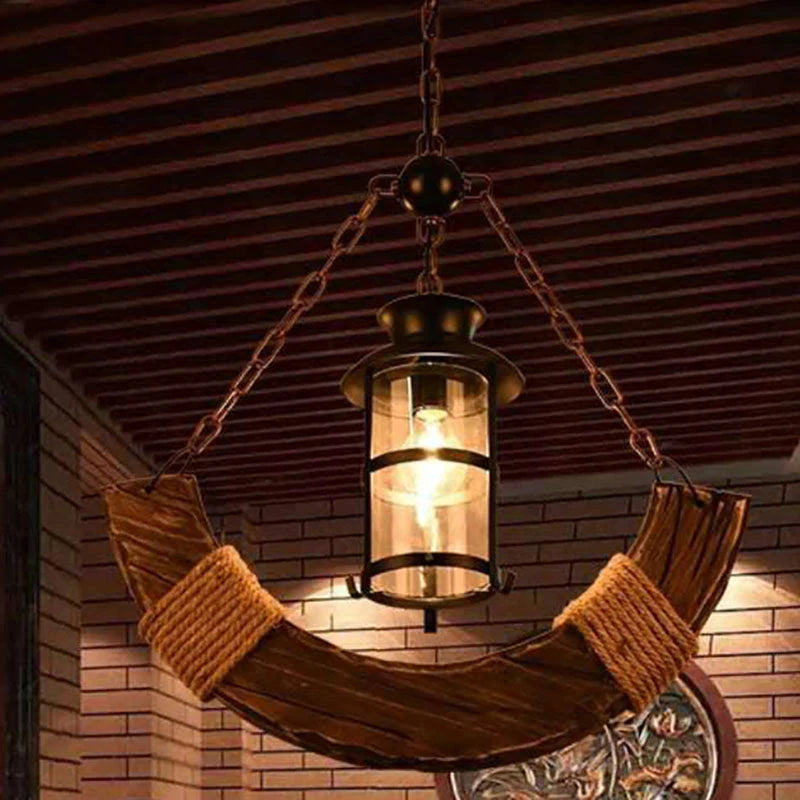 Epoch Decorativo Lampade a sospensione Legno Marrone Soggiorno