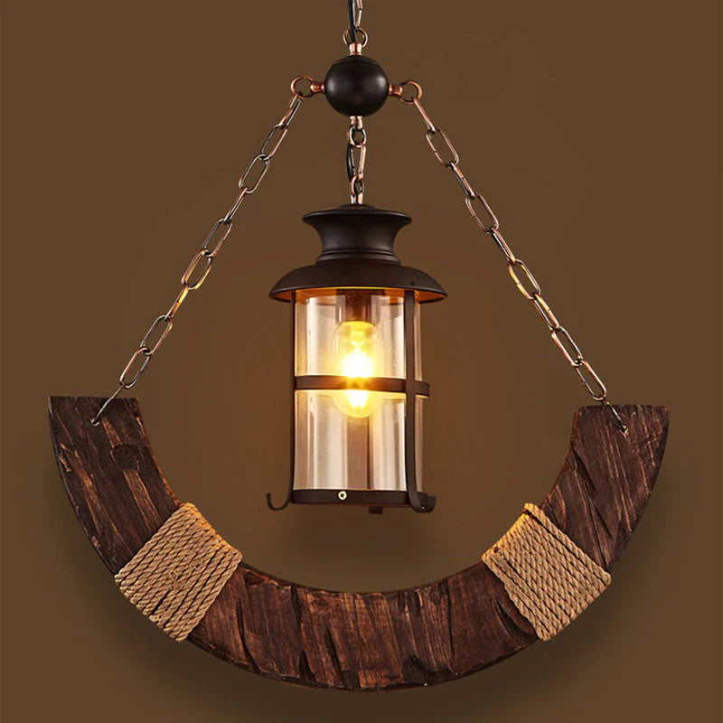 Epoch Decorativo Lampade a sospensione Legno Marrone Soggiorno
