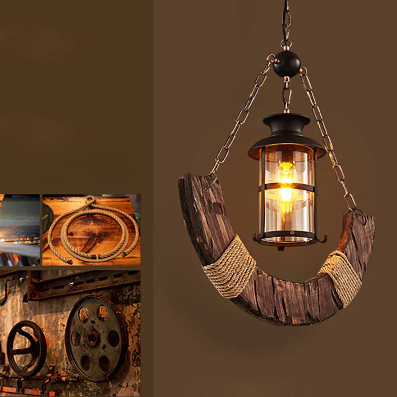 Epoch Decorativo Lampade a sospensione Legno Marrone Soggiorno