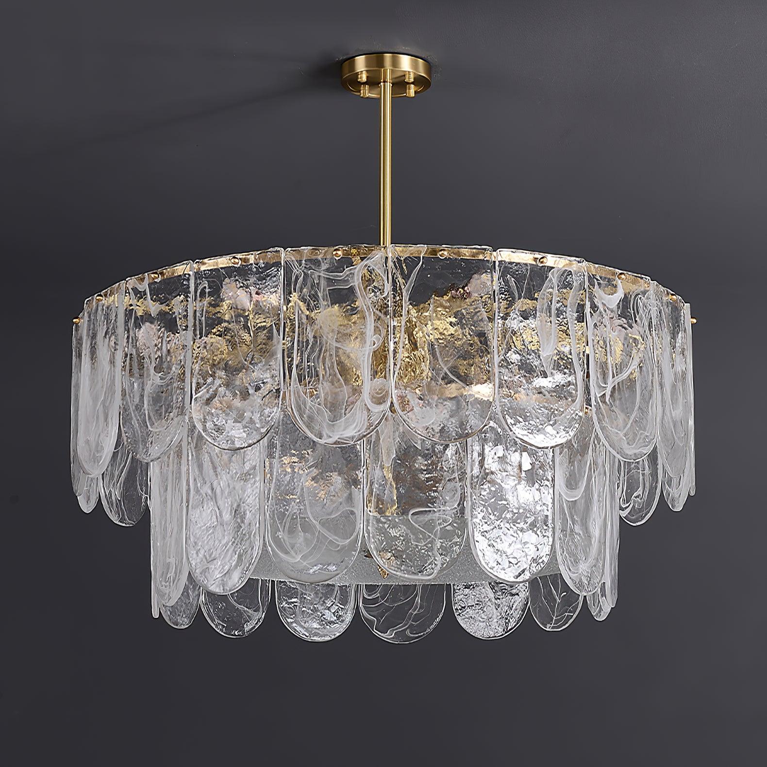 Traditional Classic Glass Chandelier - Blowlighting