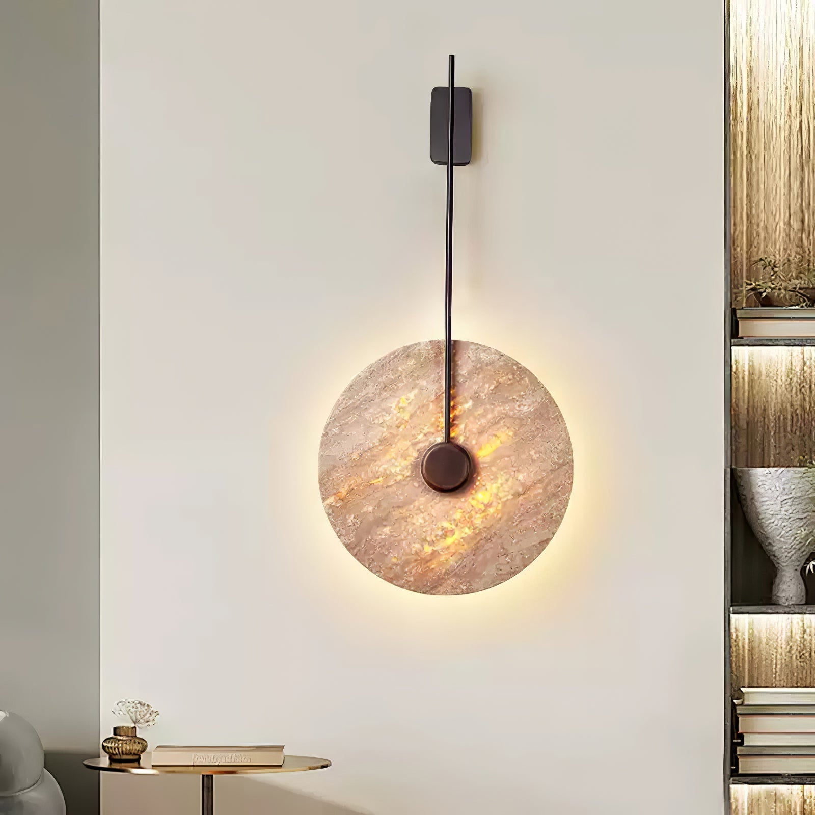Visolia Travertine Wall Light - Neutralighting
