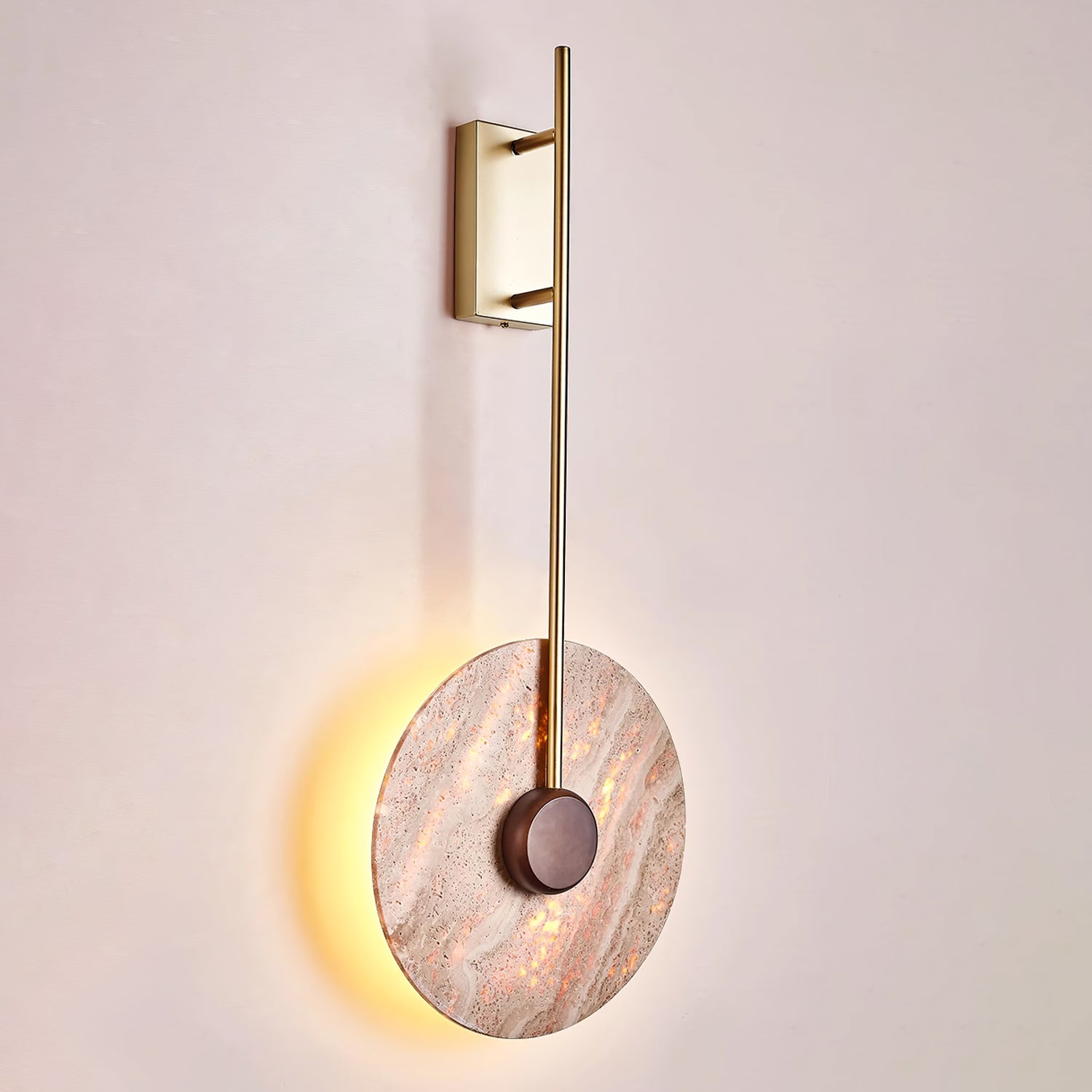 Visolia Travertine Wall Light - Neutralighting