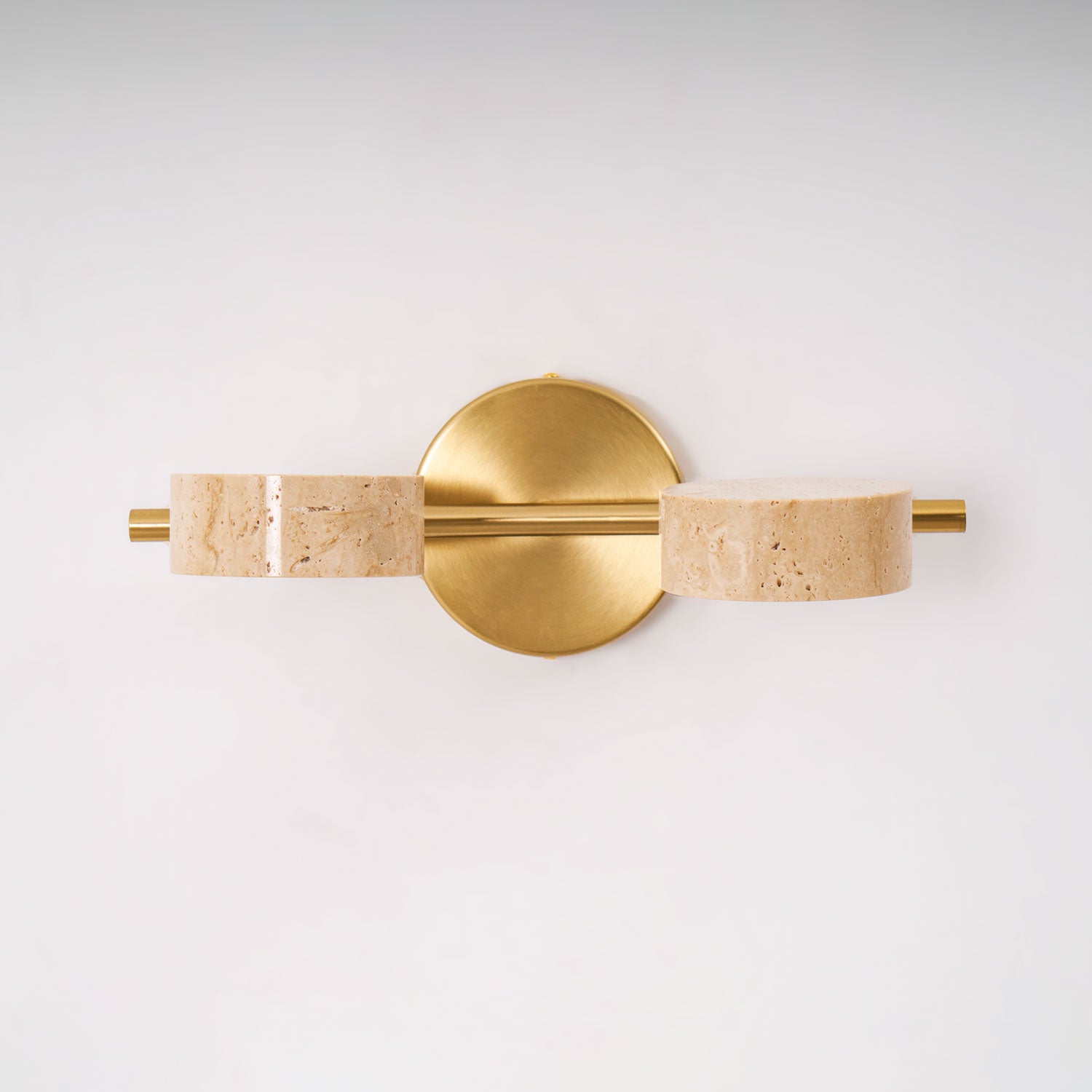 Ceshair Wall Light Multi Head Travertine Vanity Light - Neutralighting