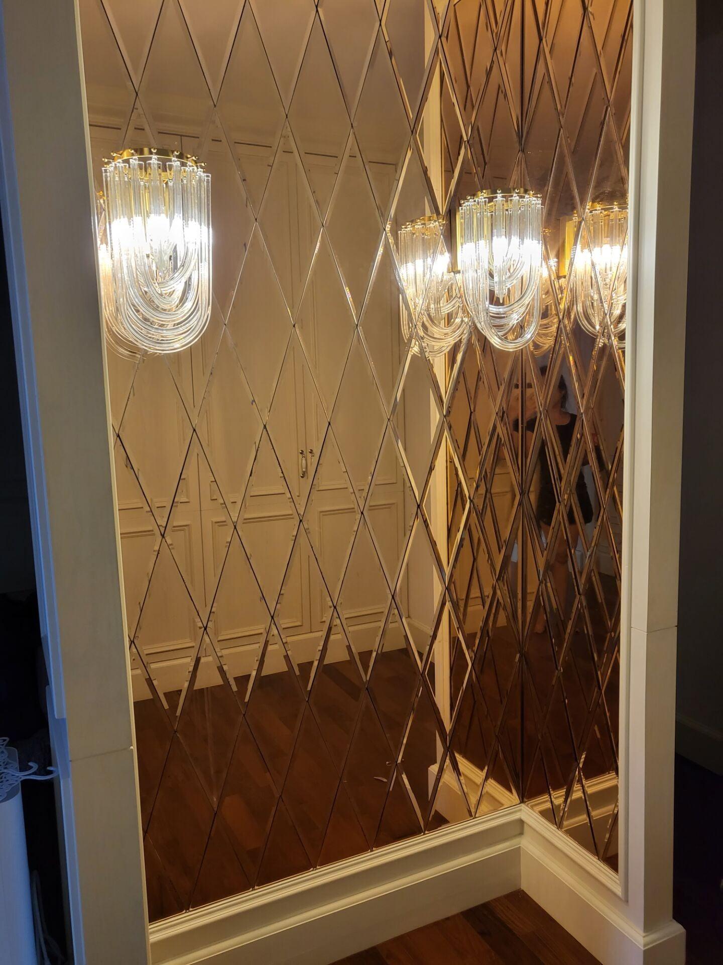 Aurora Wall Lamp Trevi Murano Glass Gold Modern Luxury - Neutralighting