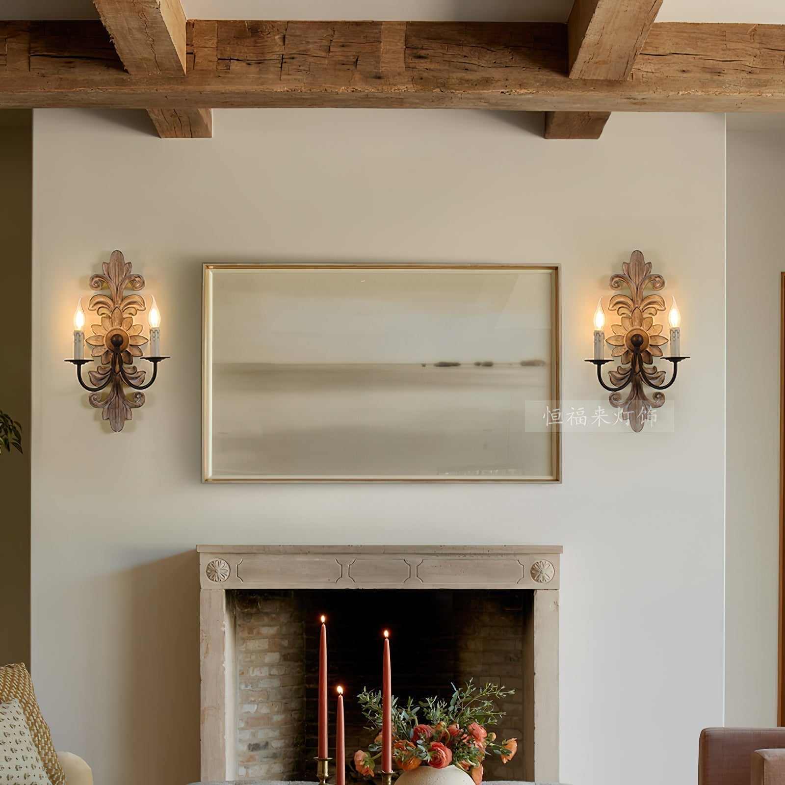 Vadora Postmodern Luxury Metal Sconce Wall Lamp - Lamp Copper