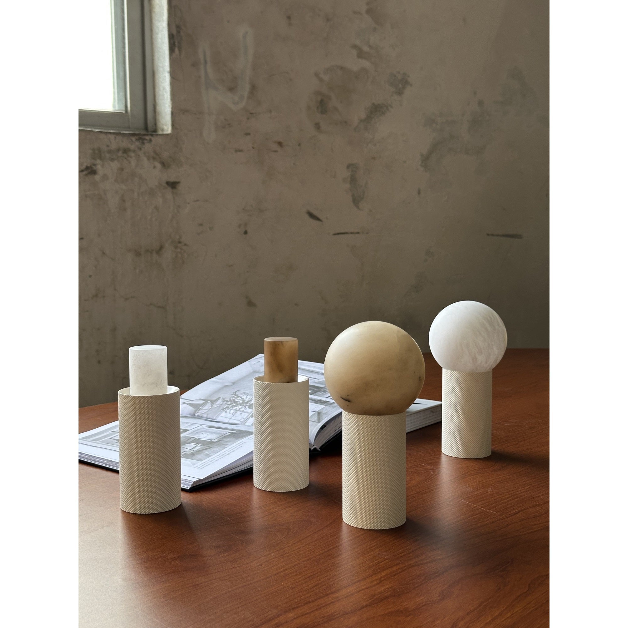 Tribeca USB Table Lamp (Built-in Battery) - Lamp Copper