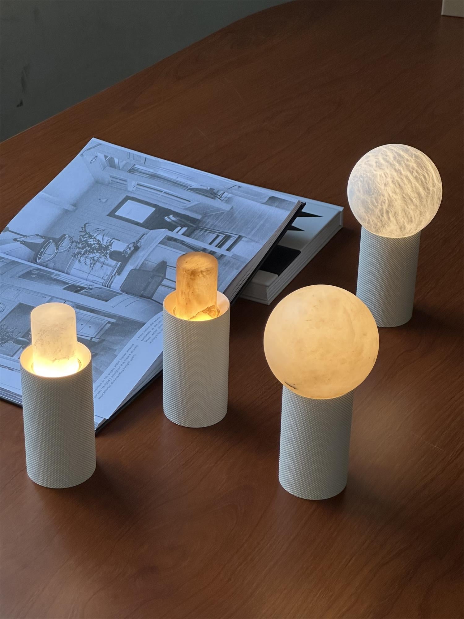 Tribeca USB Table Lamp (Built-in Battery) - Lamp Copper