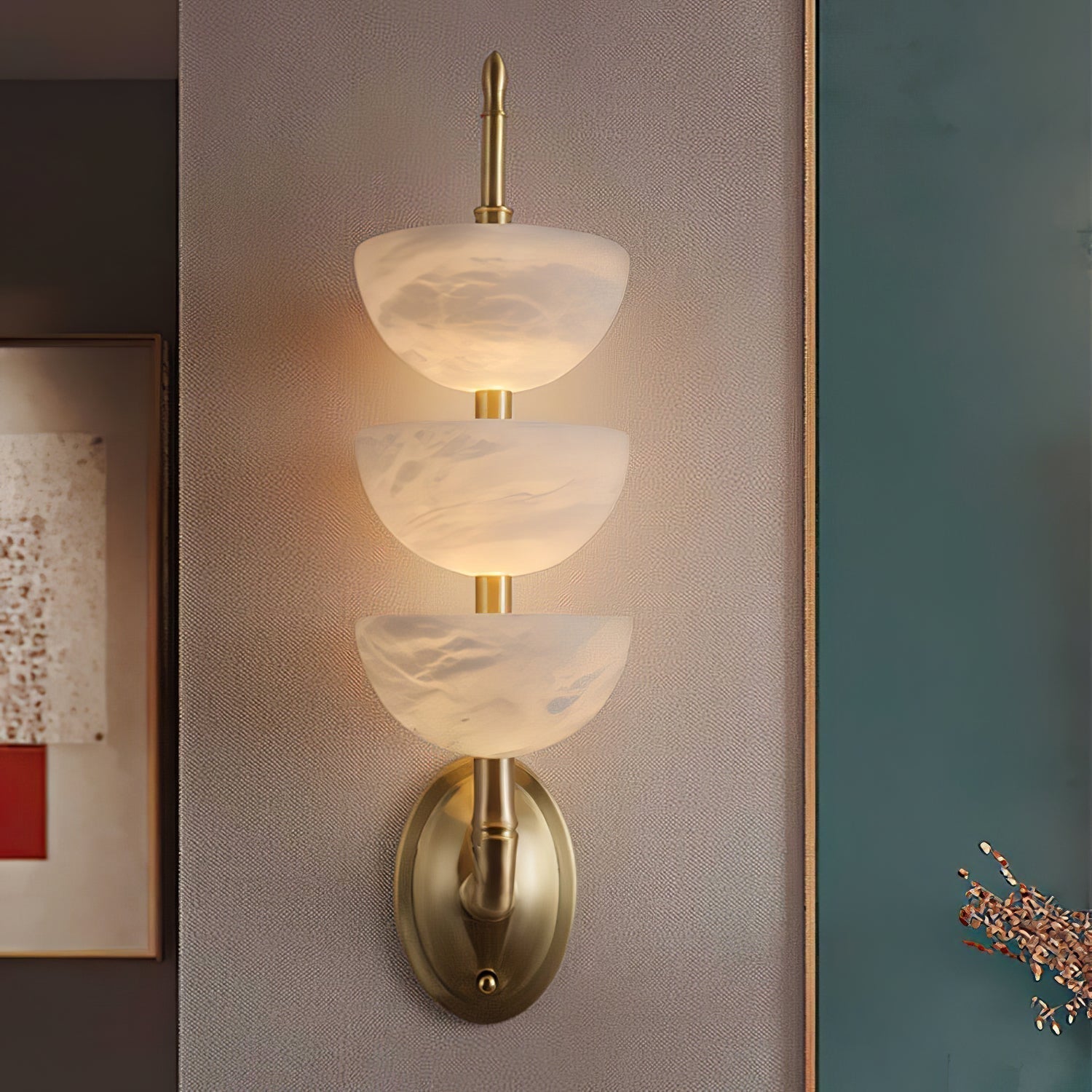 Ulmiraris Alabaster Wall Light - Neutralighting