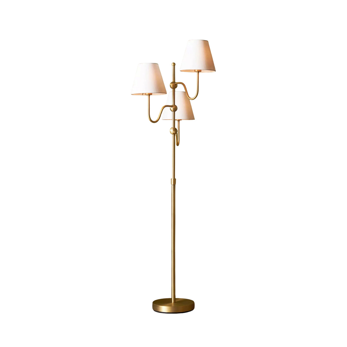 Triple Floor Lamp - Lamp Copper