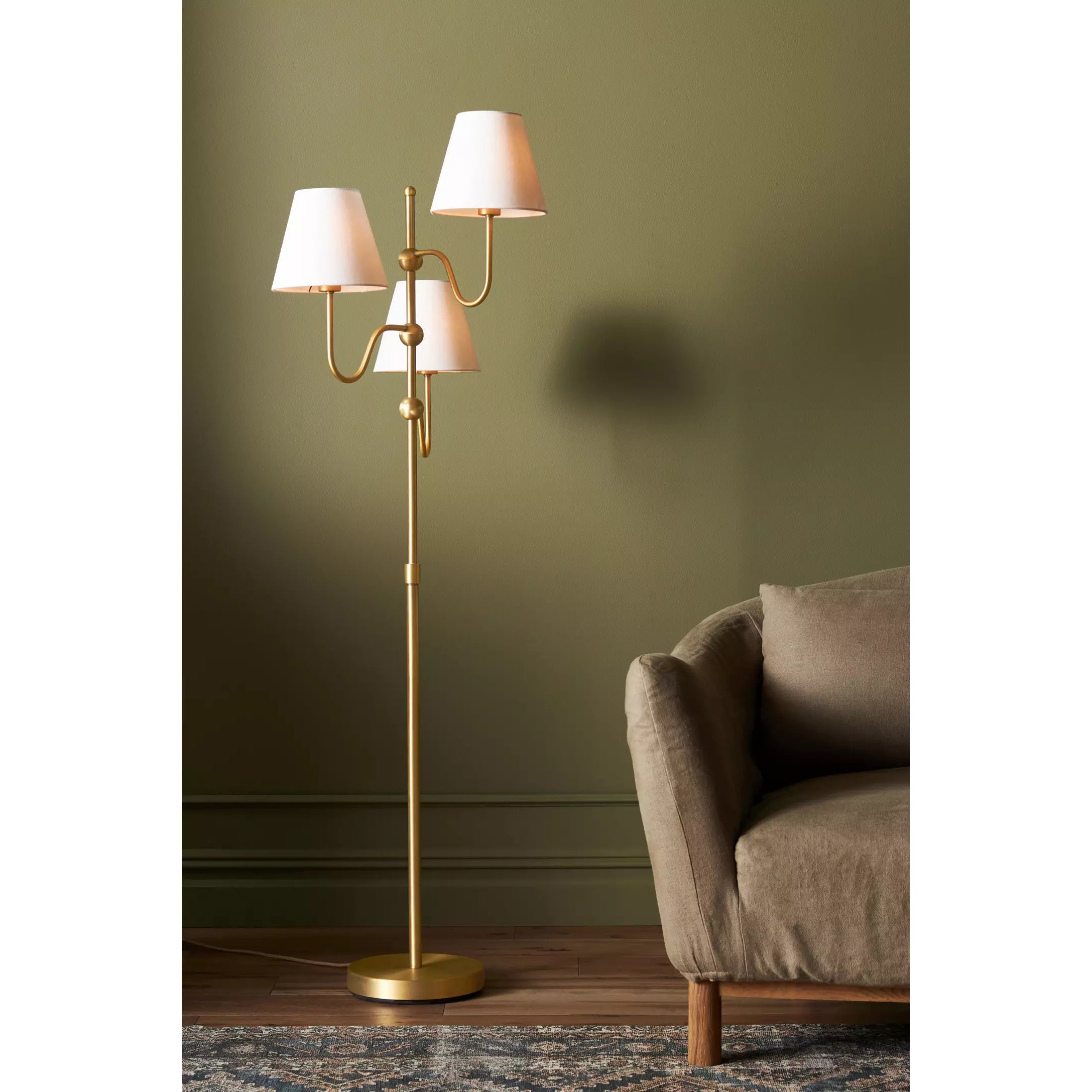 Triple Floor Lamp - Lamp Copper