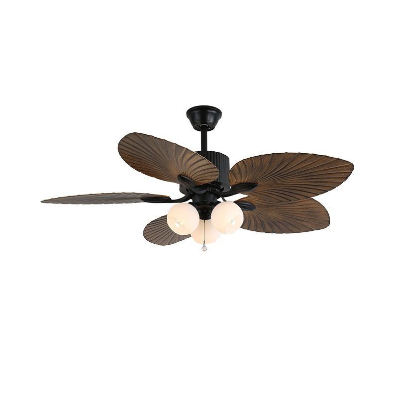 Profilo laterale del ventilatore Solara, che mostra la sua altezza compatta.