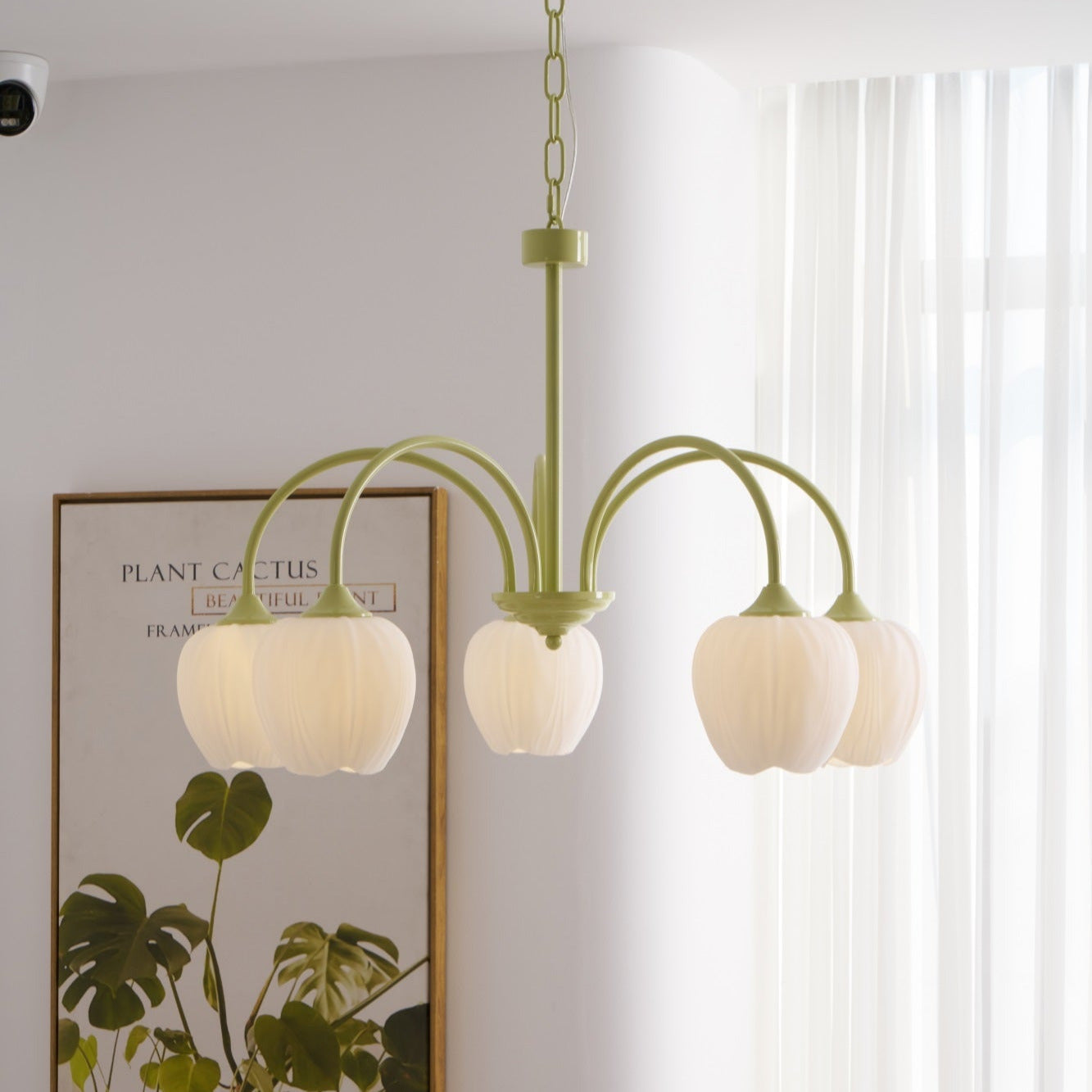 Aria Lampadari a Forma di Tulipano Fresco