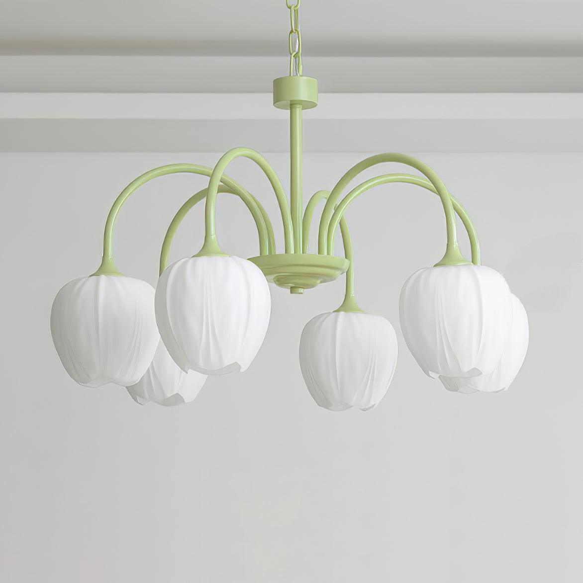 Aria Lampadari a Forma di Tulipano Fresco