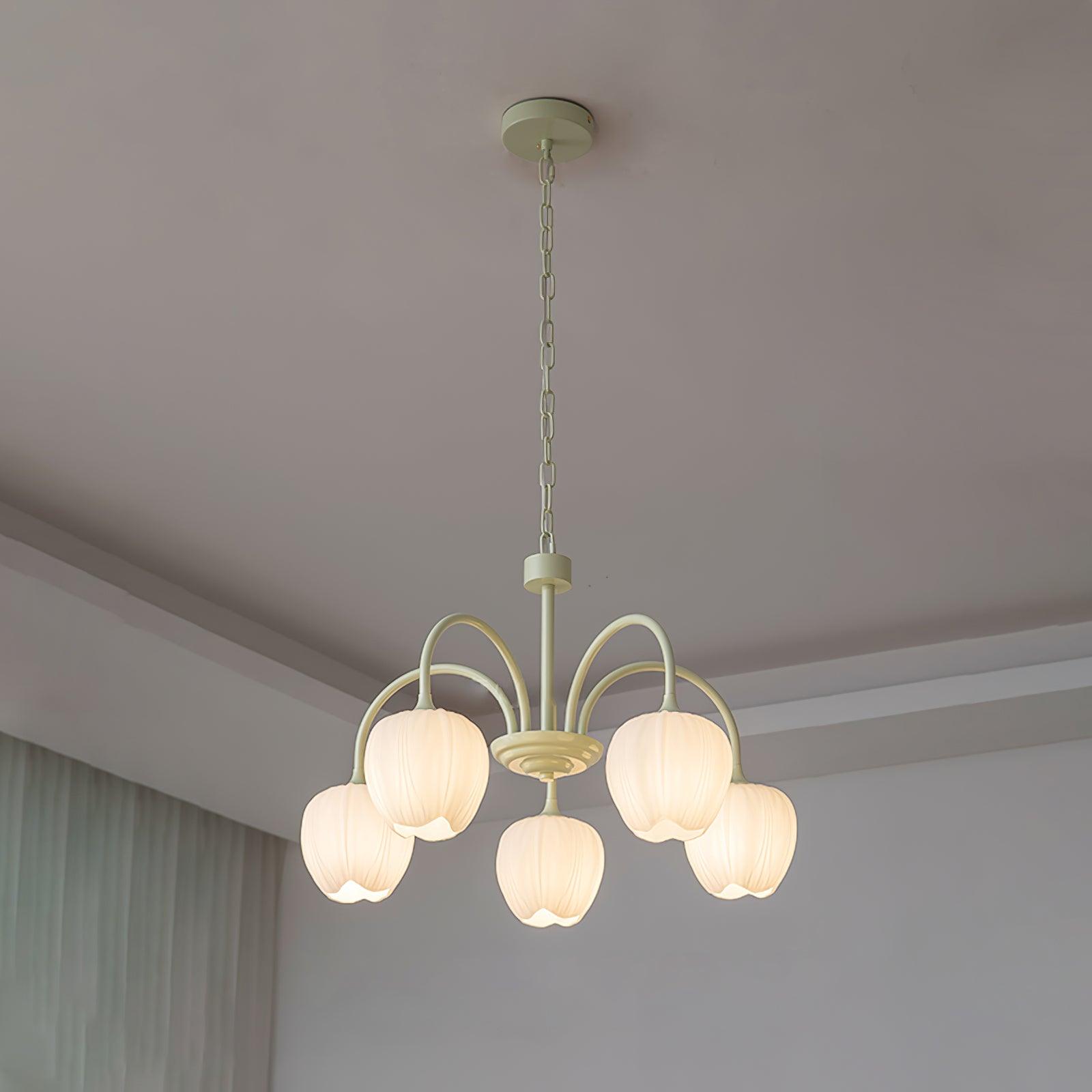 Aria Lampadari a Forma di Tulipano Fresco