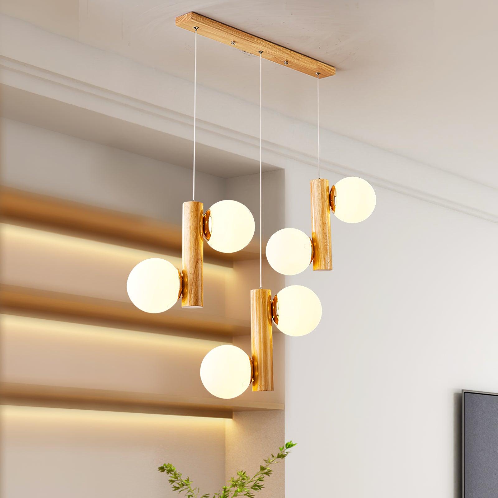 Tupelo Double Pendant Lamp - Blowlighting