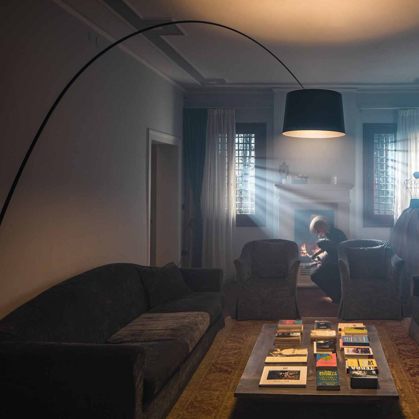 Twiggy Floor Lamp - Lamp Copper