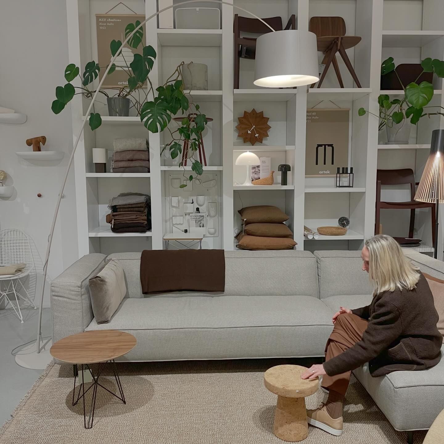 Twiggy Floor Lamp - Lamp Copper