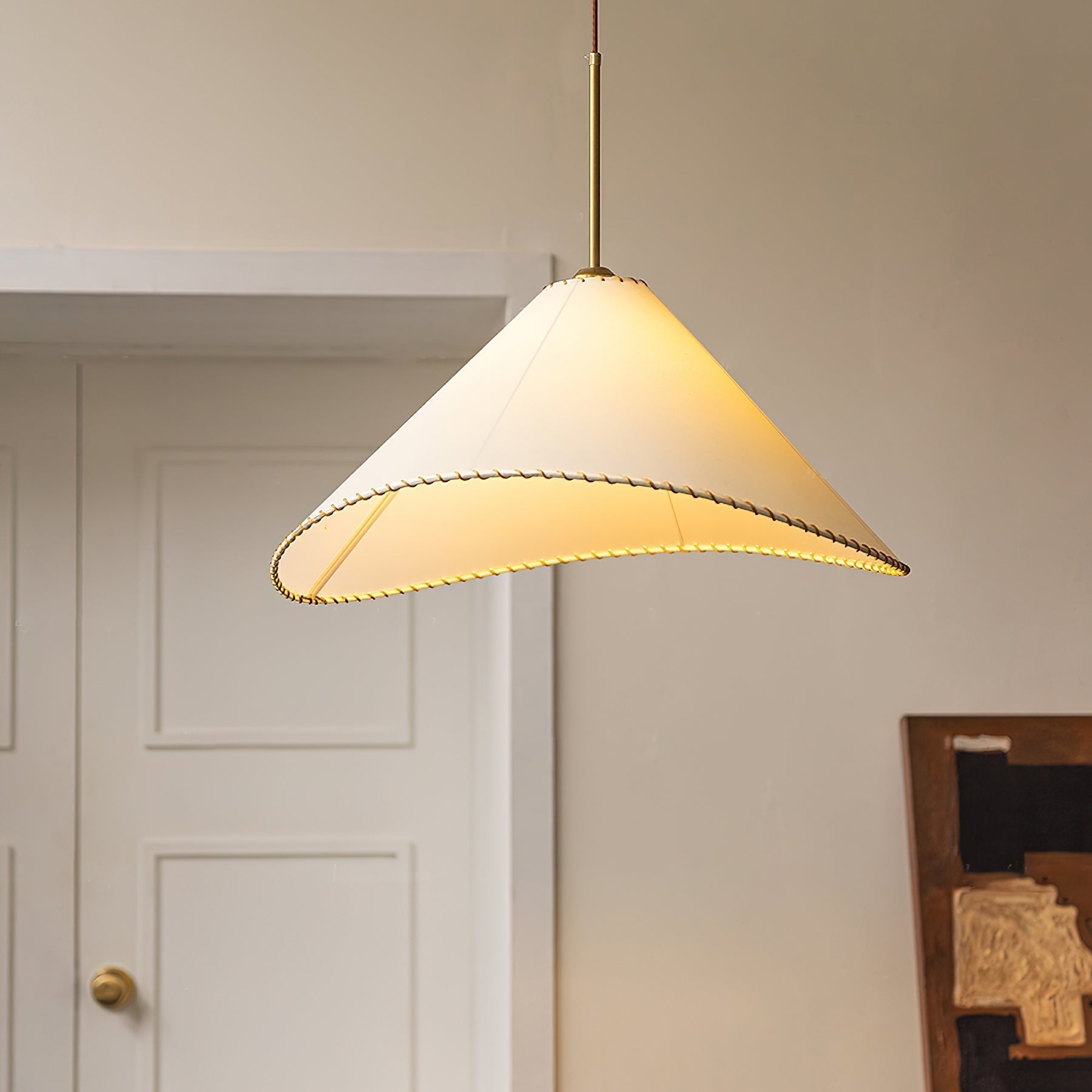 Twisted Shade Pendant Lamp - Blowlighting