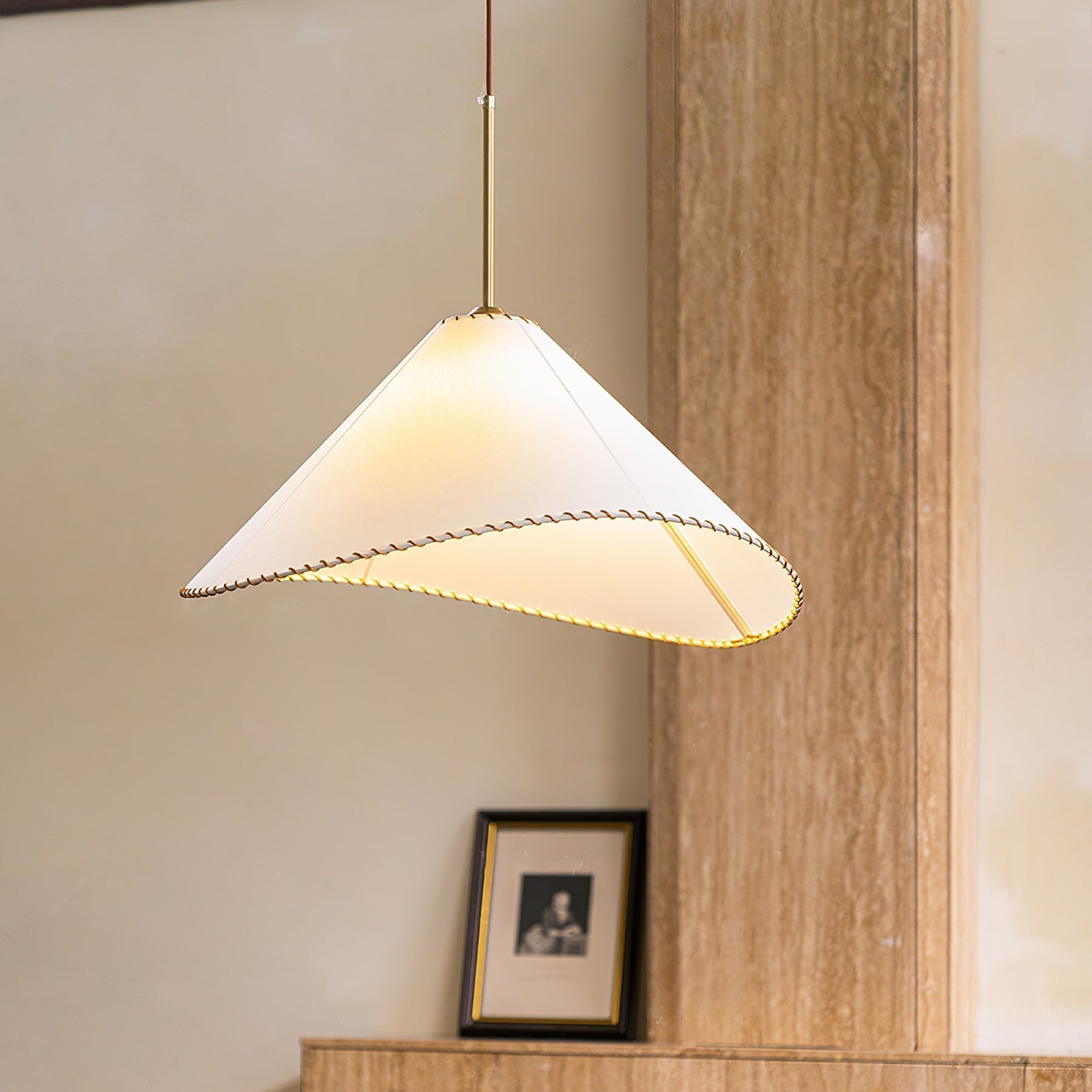 Twisted Shade Pendant Lamp - Blowlighting