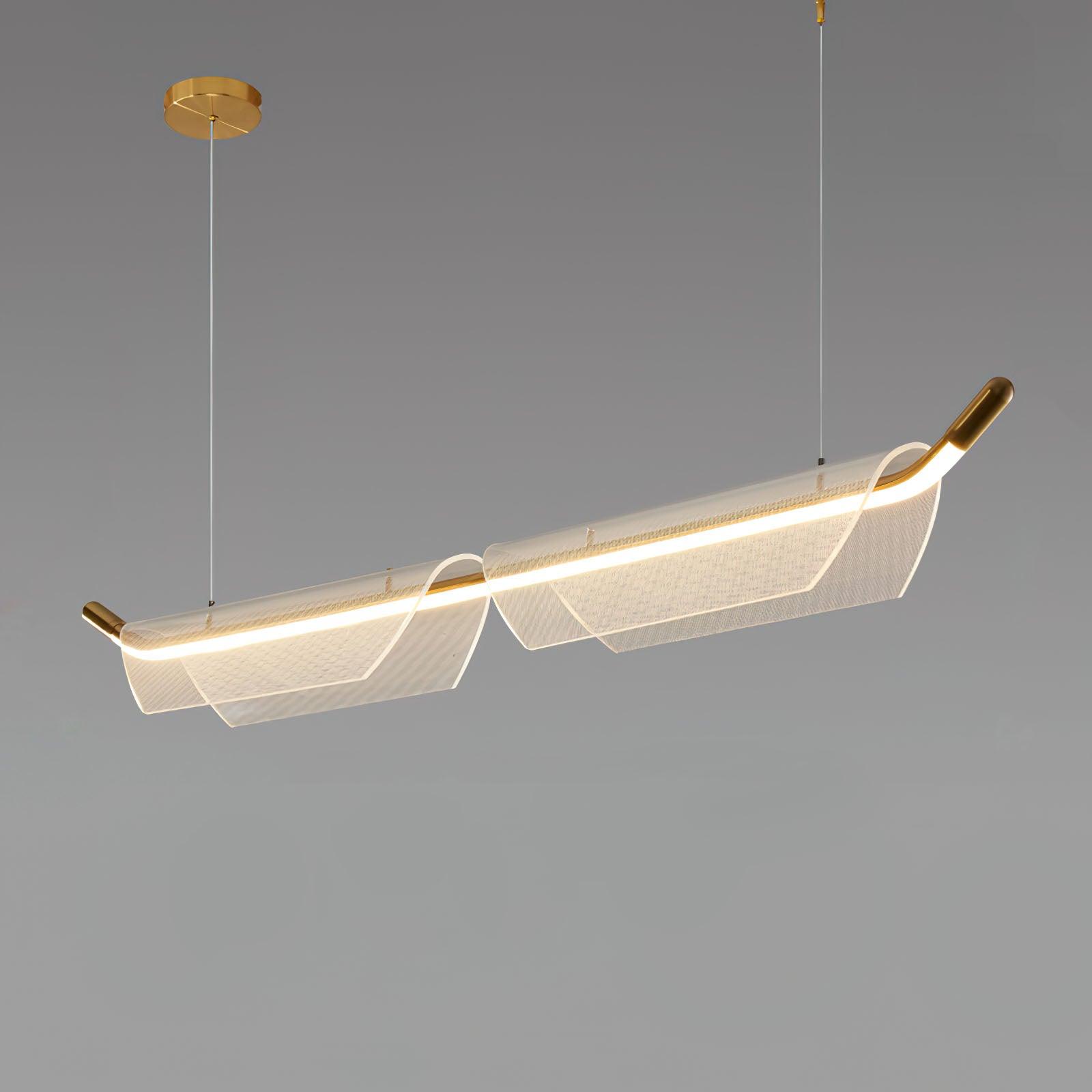 Two Boats Acrylic Pendant Light - Blowlighting