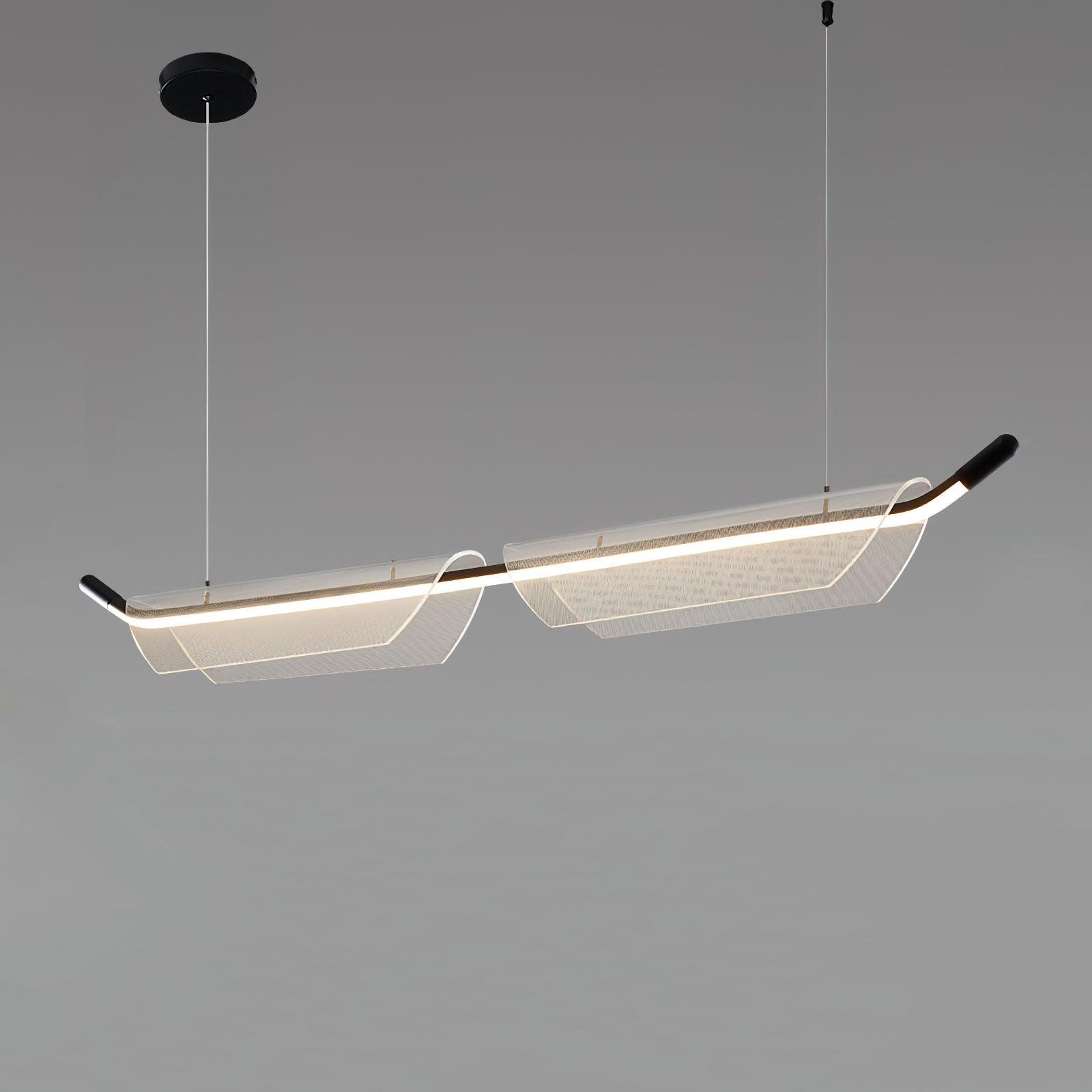 Two Boats Acrylic Pendant Light - Blowlighting