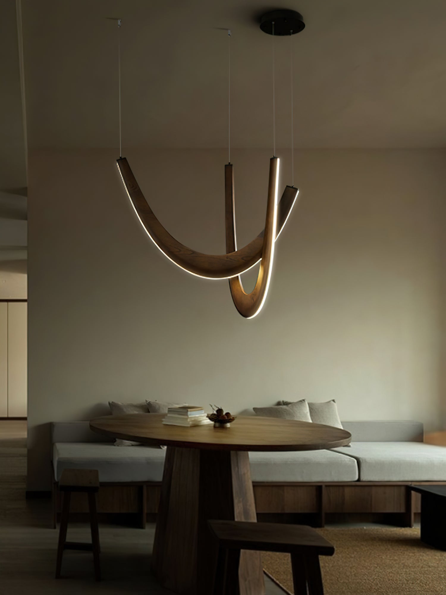 U Wooden Pendant Lamp - Blowlighting