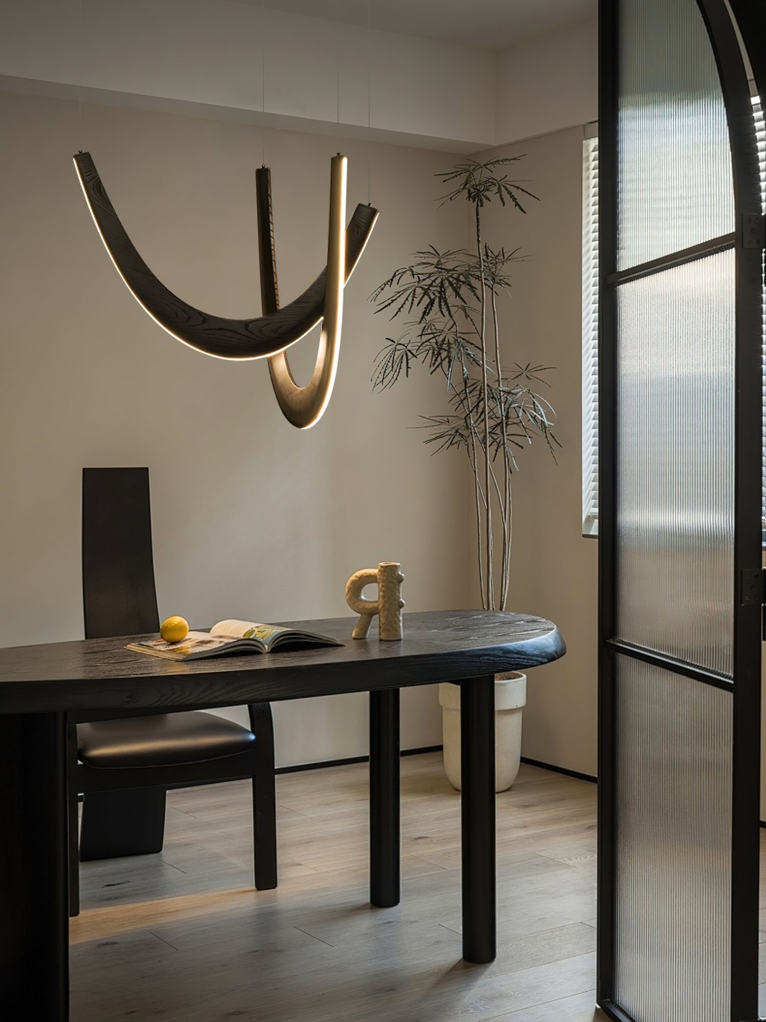 U Wooden Pendant Lamp - Blowlighting