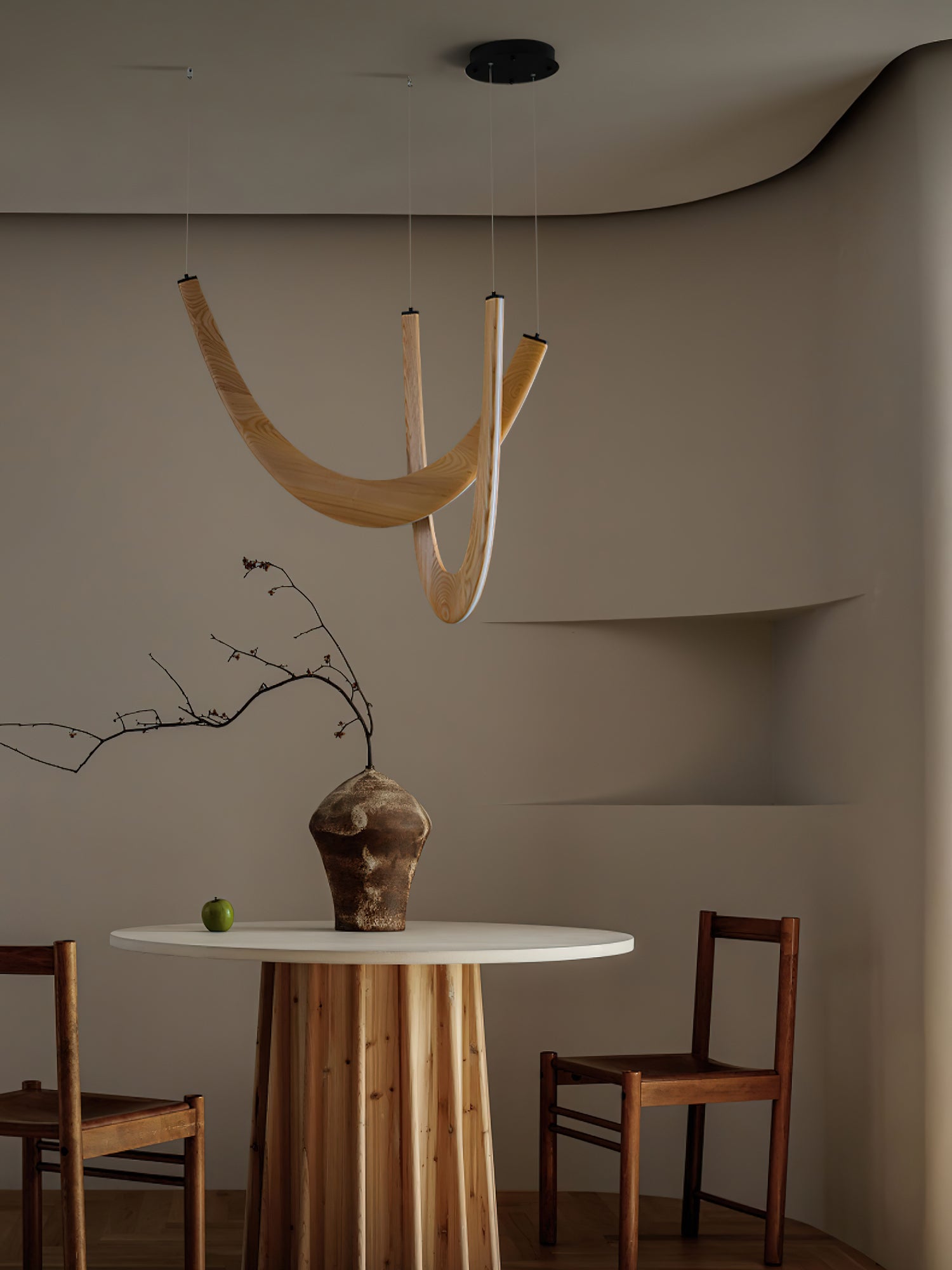 U Wooden Pendant Lamp - Blowlighting