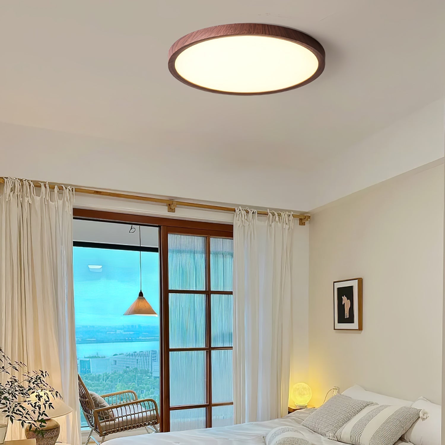 Muto Lampada da Soffitto Ultrapiatta Rotonda