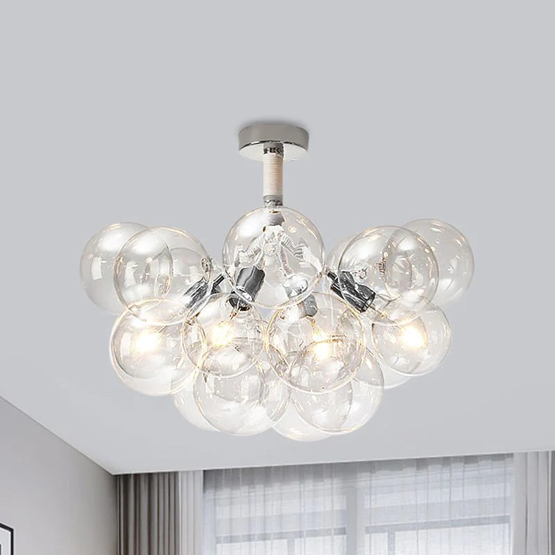 Valentina Multi-Globo Moderne Vetro Plafoniere Soggiorno/Camera da Letto
