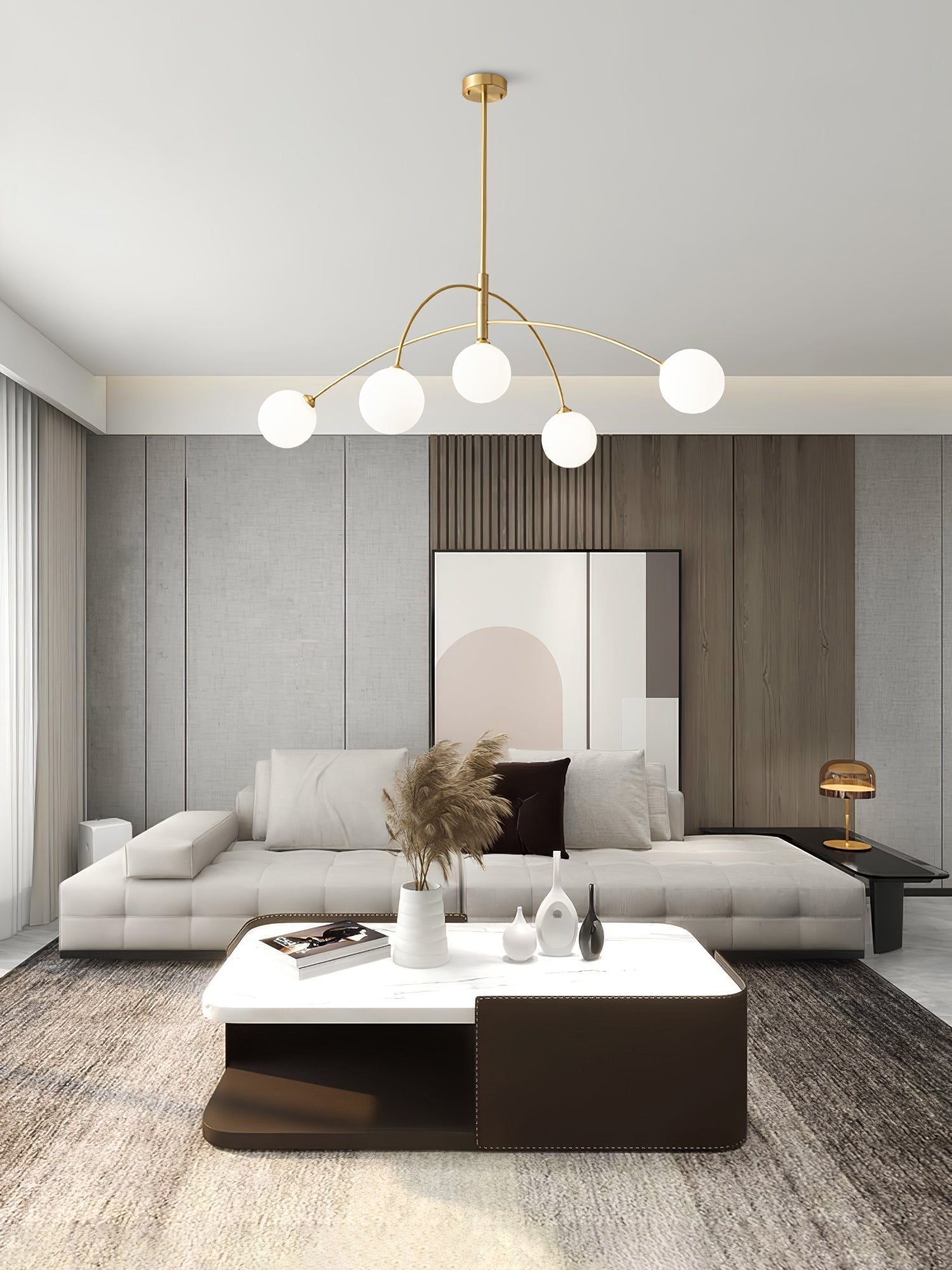 Valentina Arc Chandelier - Blowlighting