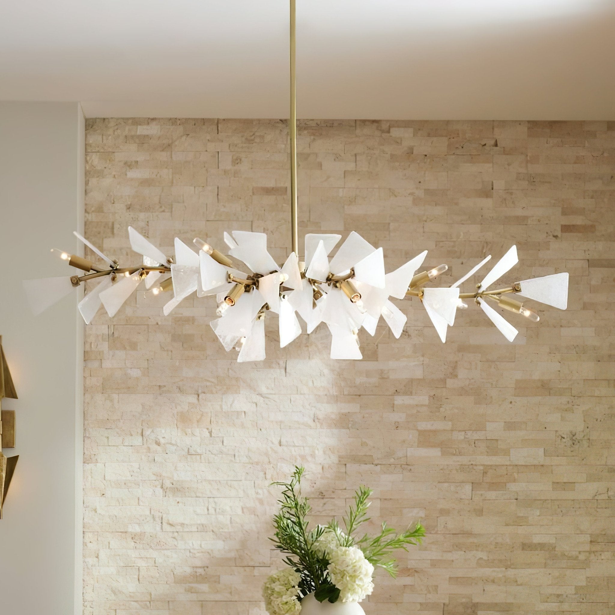 Samuel Luxury Glass Chandelier - Blowlighting