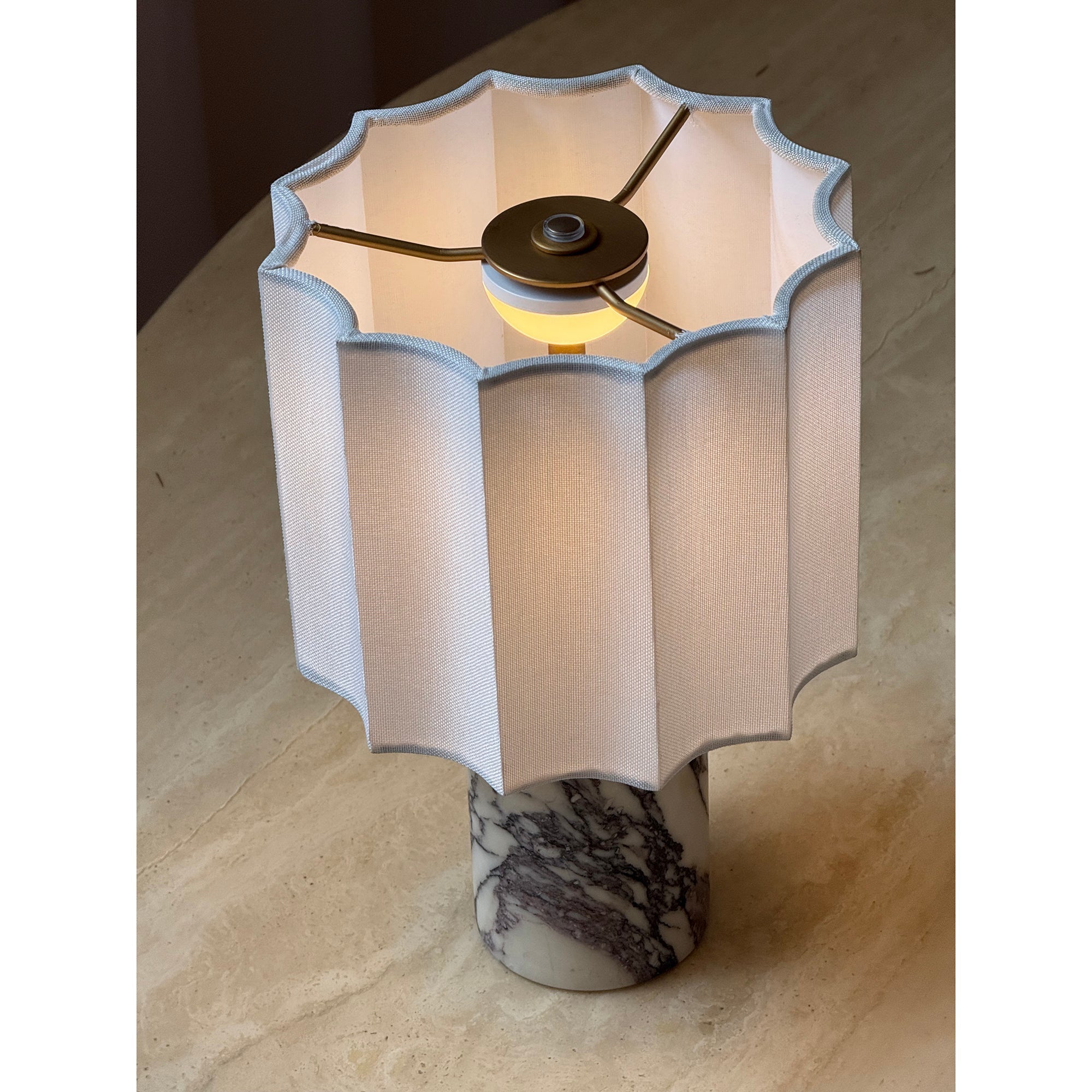 Valli Table Lamp (Built-in Battery) - Lamp Copper