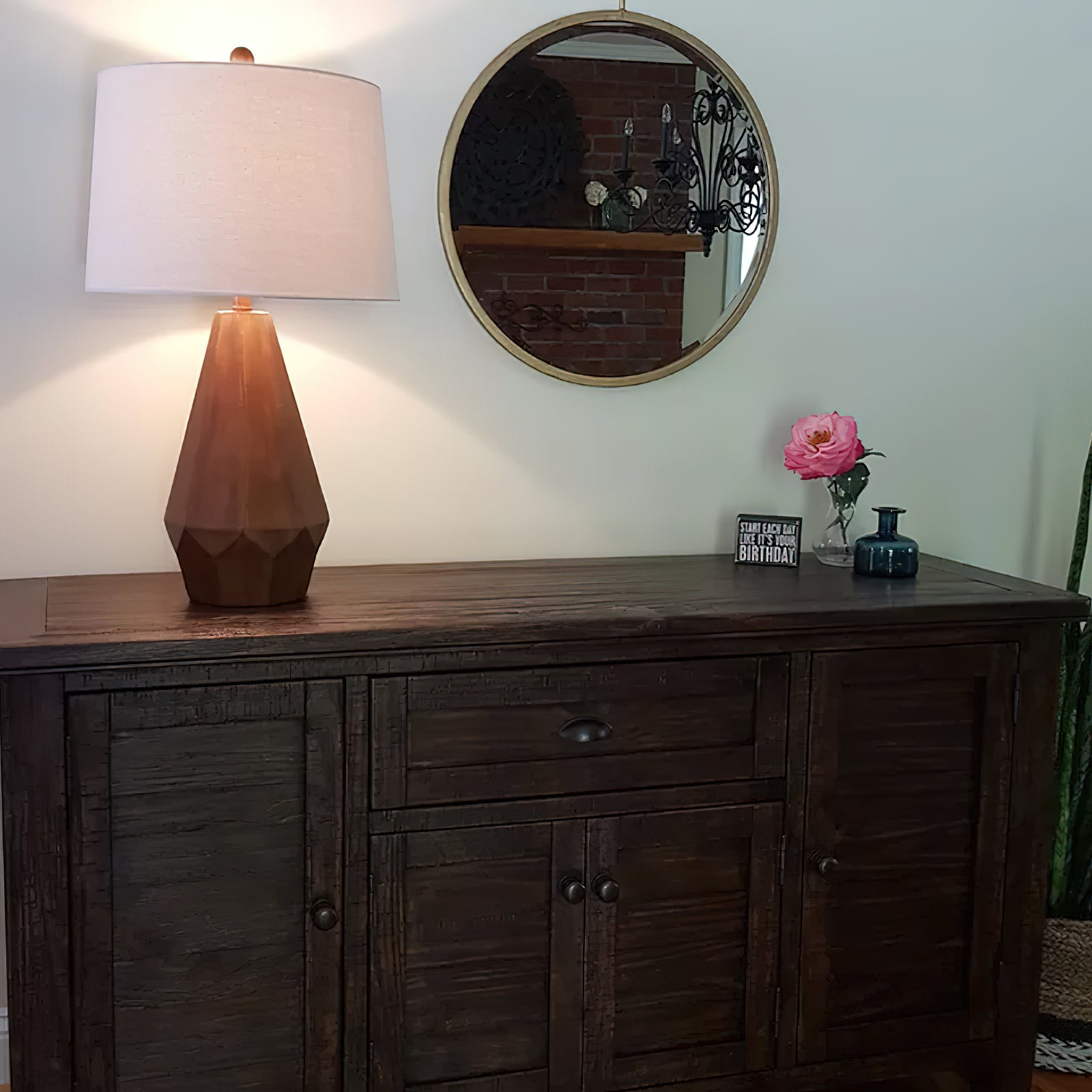 Vaughn Table Lamp - Lamp Copper